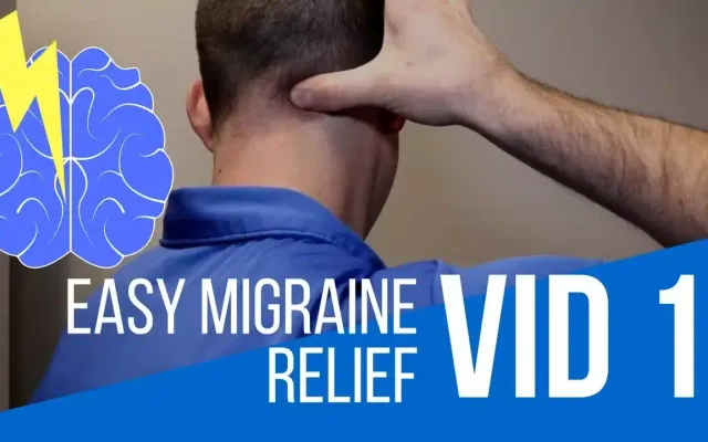 TRIGGER POINT EXERCISE FOR MIGRAINE RELIEF!