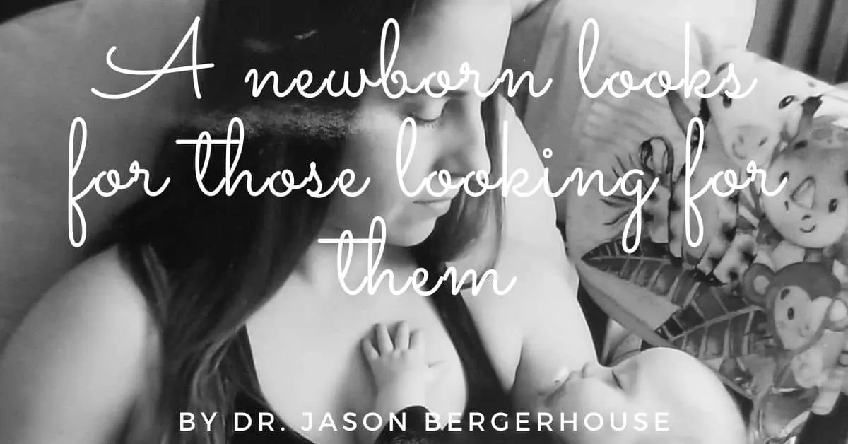 “A NEWBORN LOOKS FOR THOSE LOOKING FOR THEM.”